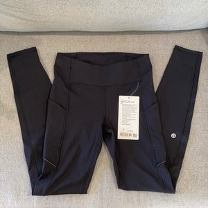 Lululemon Speed Up MR Tight 28" - Sz 4 - Black